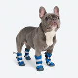 Dog Rainboots, Waterproof Dog Shoes - Blue Camo