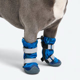 Dog Rainboots, Waterproof Dog Shoes - Blue Camo