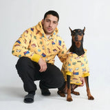 Der Australien Hoodie für Menschen – Gelb