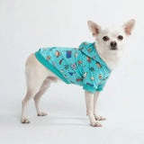 Australia Hoodie Teal||size:S,M