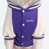 Hund-Collegejacke - Lila