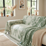 Pet Couch Cover - Leaves Green