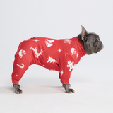 Red Cheer PJ||size:L,XL