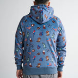 USA Hoodie Blue||size:S,M,L,XL,2XL