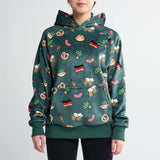 Der Deutschland Hoodie für Menschen – Dunkelgrün
