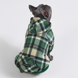 Green Plaid Hoodie||size:S,M,L,XL,2XL,3XL,4XL,5XL