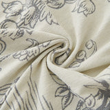Pet Couch Cover - Lily of The Valley Grey