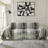 Sofabezug – Moderner Mosaik Schwarz