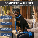 Blue Camo Collar