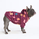 Hundehoodie (weicher Velours)