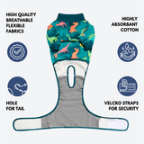 Dinosaurs Surgical Suit||size:S,M,L,XL,2XL,3XL,4XL,5XL