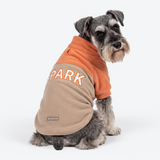 Orange Tan Plush Fleece Dog Sweater||size:M