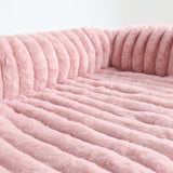 Luxus Sofa-Schonbezug Hundebett - Rosa