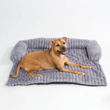Luxus Sofa-Schonbezug Hundebett - Grau