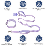 Lilac Martingale Collar||size:A,B,C,D,E