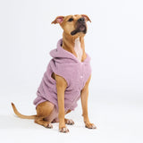 Teddy Sherpa Dog Jacket - Taupe