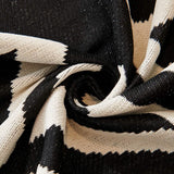 Boho Black Couch Cover