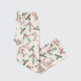 Weihnachtspyjamahose - Mistel