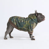 Hunde-Hoodie aus Betonholz – Moos