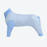 Dog Pajama - Blue Stripes