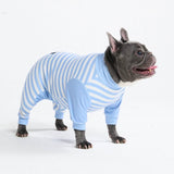 Dog Pajama - Blue Stripes