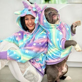 Halloween Menschen Hoodie - Einhorn