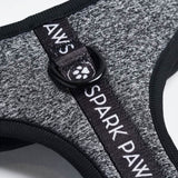 Superweiches Activewear Hundegeschirr - Grau