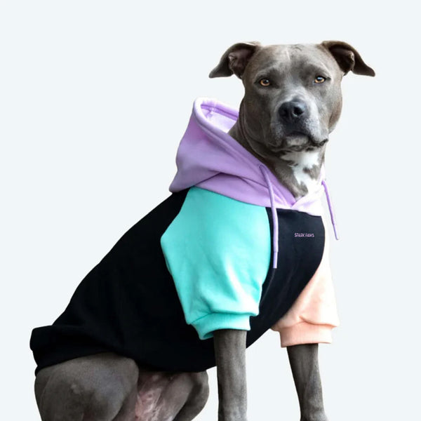 Cyber Punk Hunde Hoodie