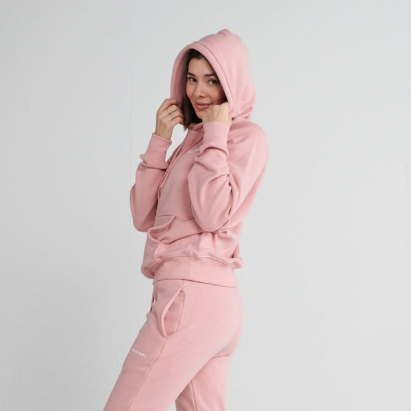 Essentielles Hoodie - Blassrosa