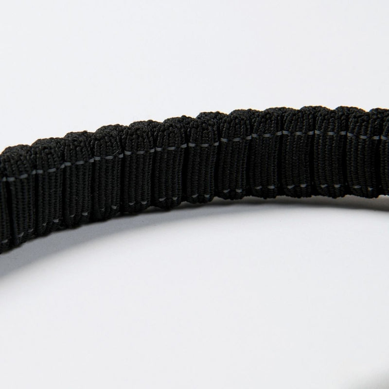 Multipurpose Seatbelt Handsfree Leash & Poop Bag Holder Set - Black