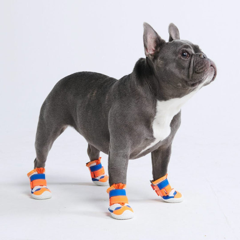 Hot Pavement Pawtector Hundeschuhe – Orange Blau