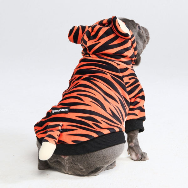 Halloween Hund Hoodie - Tiger