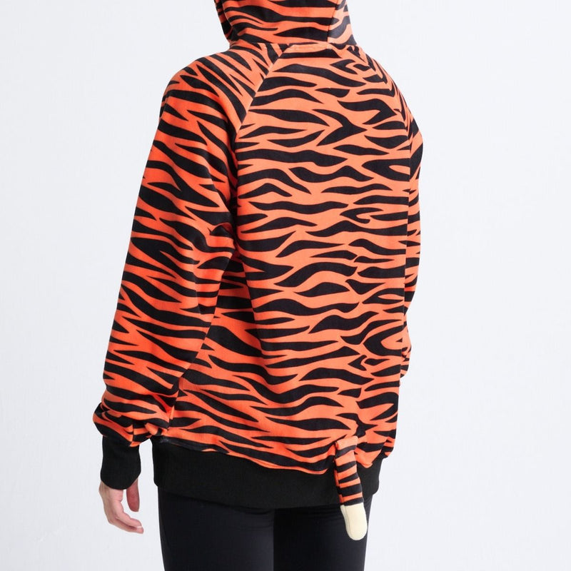 Halloween Human Hoodie - Tiger