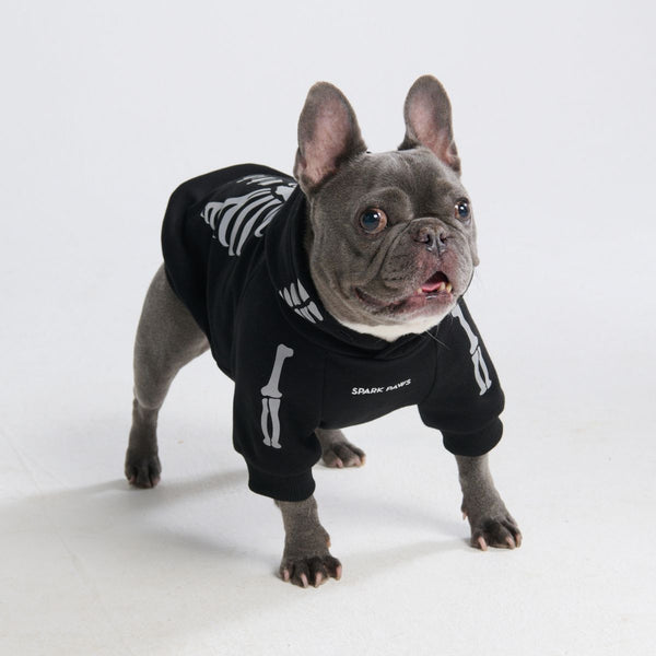Halloween Dog Hoodie - Skeleton