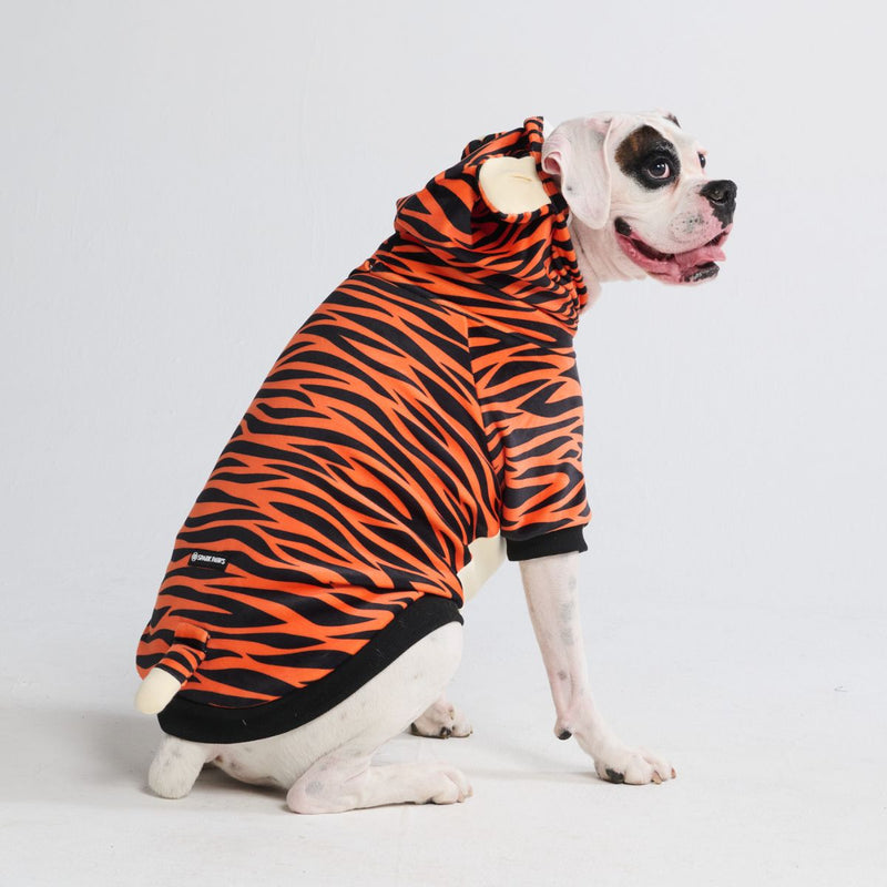 Halloween Hund Hoodie - Tiger