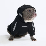 Halloween-Hundeh hoodie – Skelett