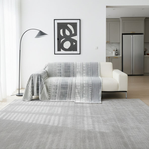 Sofabezug – Moderner Mosaik Grau