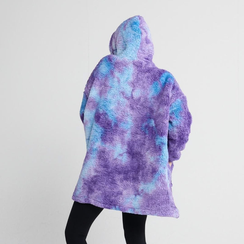 Fluffdreams Oversized Human Hoodie - Berrylicious