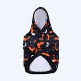 Halloween Hundehoodie - Schwarz