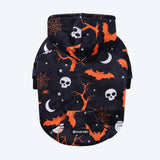 Halloween Hundehoodie - Schwarz