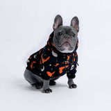 Halloween Hundehoodie - Schwarz