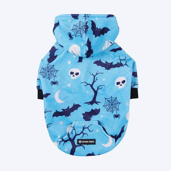 Halloween Dog Hoodie - Teal