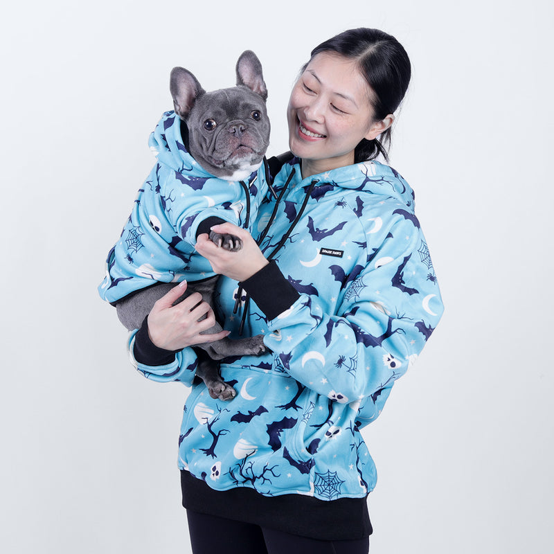 Halloween Human Hoodie - Teal
