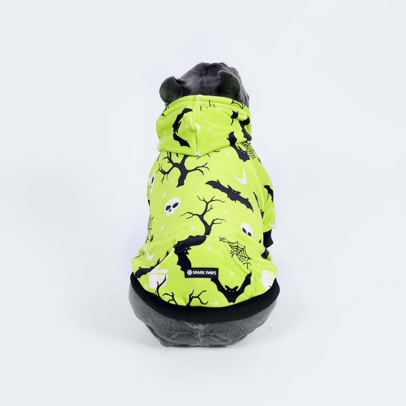 Halloween Hundehoodie - Neon