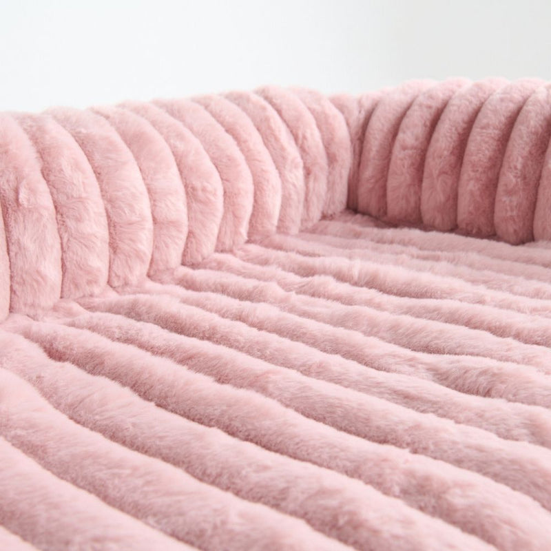 Luxus Sofa-Schonbezug Hundebett - Rosa