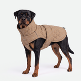 Brown Quilted Winter Jacket||size:4XL