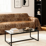 Rustic Boho Brown Couch Cover