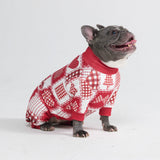 Weihnachtspyjama für Hunde - Festliches Patchwork