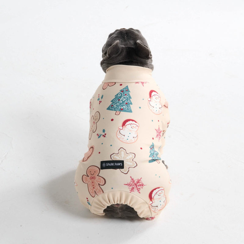 Weihnachtspyjama für Hunde - Frostige Nacht