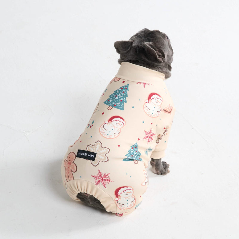 Weihnachtspyjama für Hunde - Frostige Nacht